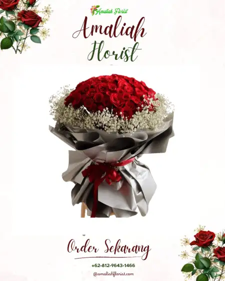 Buket Bunga Jawa Kanan